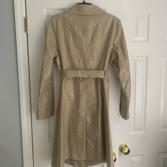Eli’s Tahari Waxed Trench | 12 - Picture 4 of 5